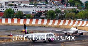 Afectan lluvias por nueva horas el funcionamiento del AICM