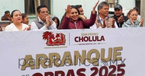 Da Tonantzin Fernández banderazo de obras en Calvario y Cocoyotla