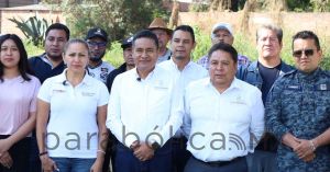 Encabeza Armando Aguirre faena comunitaria en Coronango