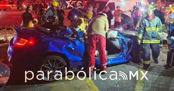 Suman tres muertos por arrancones en la Vía Atlixcáyotl