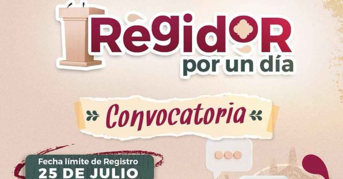Invita IJMP a participar en “Regidor por un Día”