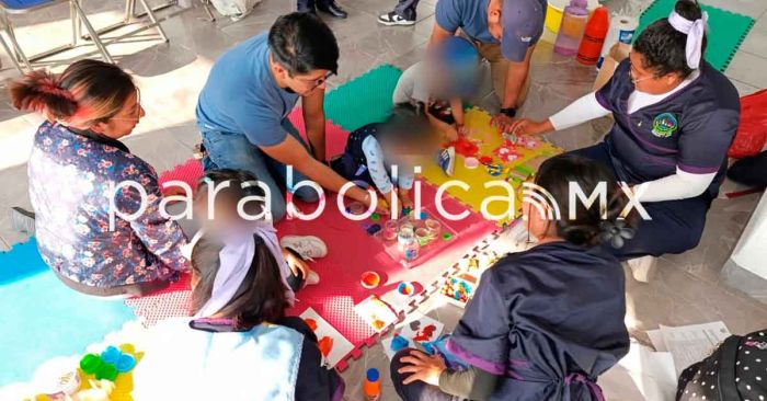 Ofrecen en Cuautlancingo el &quot;Taller de Juegos de la Primera Infancia&quot;