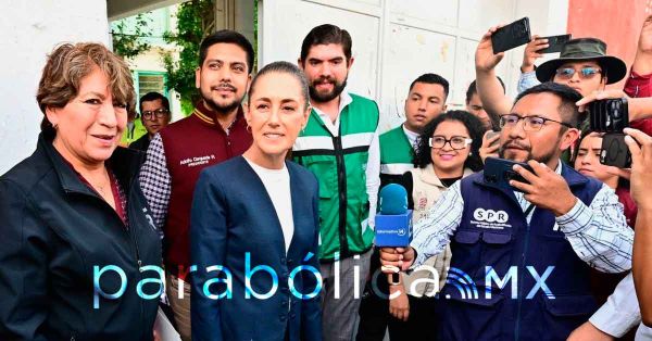 Destaca Delfina G&oacute;mez respaldo de Sheinbaum para agilizan ayuda en Neza