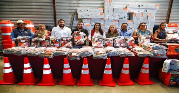 Fortalecen Servicios P&uacute;blicos Municipales en San Pedro Cholula con nuevo equipamiento