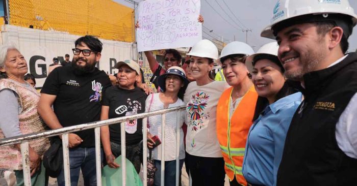 Concluye Sheinbaum recorrido histórico en Edomex