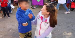 Refuerza MariElise Budib acciones contra la desnutrici&oacute;n infantil en San Miguel Espejo