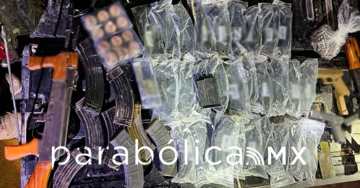Caen tres sujetos con un arsenal en Sinaloa