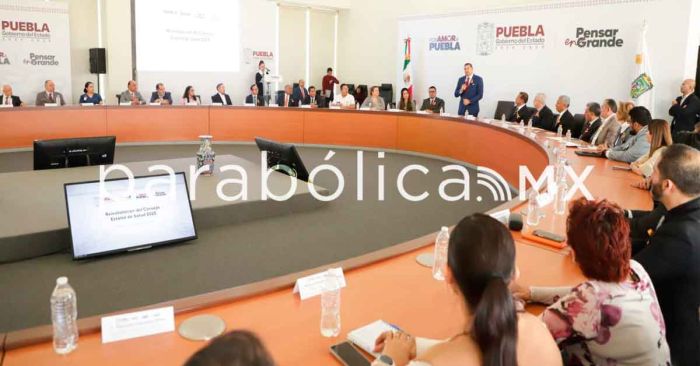 Encabeza Armenta la reinstalación del Consejo Estatal de Salud