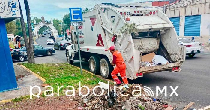 Garantiza Limpia municipal recolección de residuos durante las Fiestas Patrias