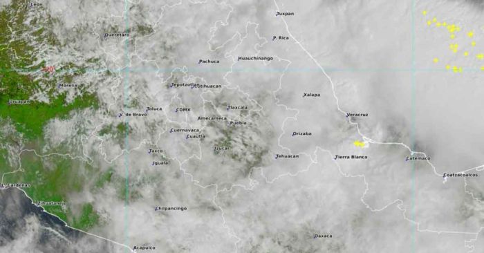 &#039;Borra&#039; temporal a Puebla del mapa