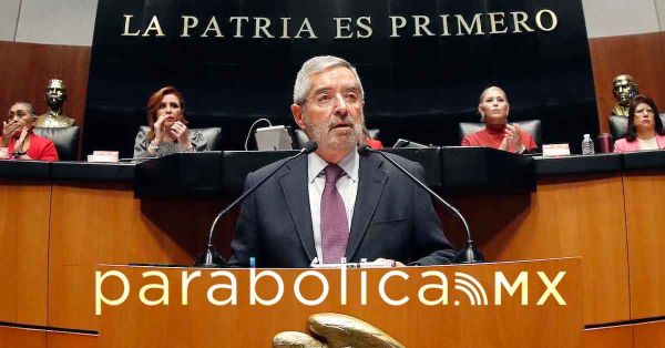 Resalta Juan Ram&oacute;n de la Fuente &ldquo;di&aacute;logo pol&iacute;tico&rdquo; con Estados Unidos al comparecer en el Senado