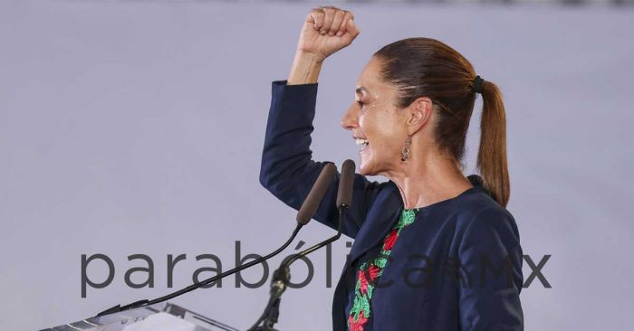 Inicia la construcci&oacute;n del tren Saltillo-Nuevo Laredo: Sheinbaum