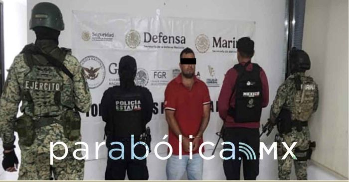 Vinculan a proceso a “El Guayabo”, presunto líder huachicolero y narco detenido en Texmelucan