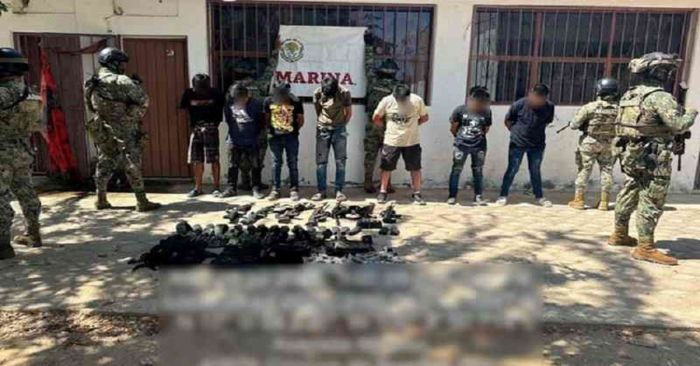 Detienen a siete personas por violencia en Coyuca de Ben&iacute;tez, Guerrero