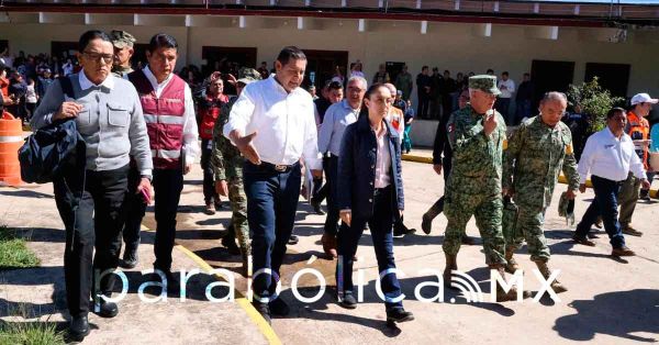 Acude Sheinbaum a entidades con mayores afectaciones por las fuertes lluvias