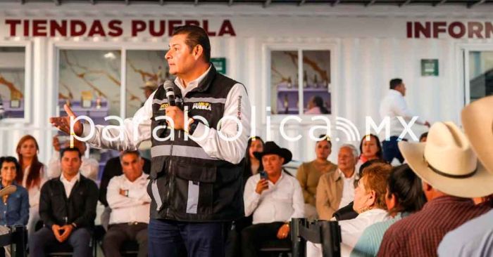 Blinda gobierno estatal seguridad en Tepeyahualco: Armenta