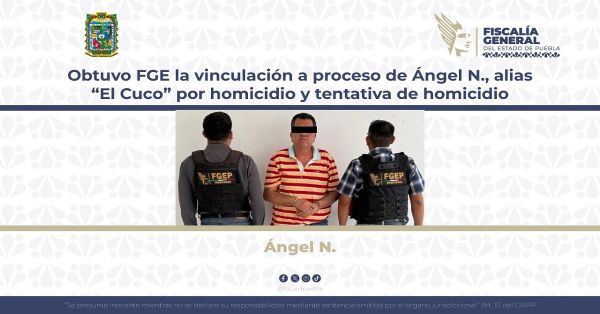 Detienen a “El Cuco” por homicidio y tentativa de homicidio