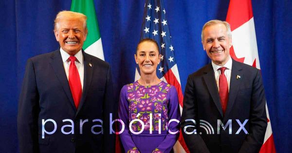 Destaca Sheinbaum excelente reuni&oacute;n con Trump y Carney