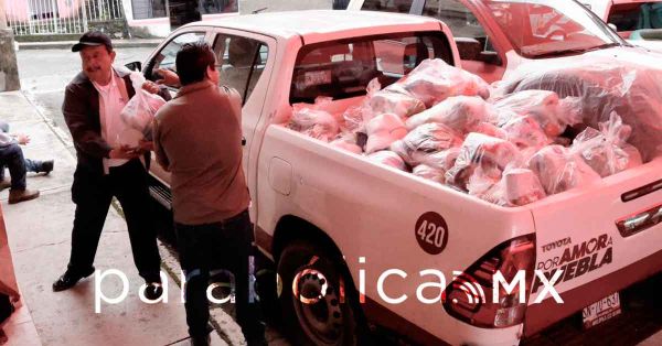 Env&iacute;a DIF apoyos a familias afectadas en municipio de Jopala