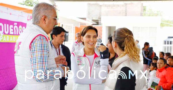 Da MariElise Budib seguimiento al programa &quot;Pequeños Imparables&quot; en San Miguel Espejo