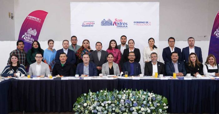 Fortalece San Andr&eacute;s Cholula la colaboraci&oacute;n con el sector empresarial