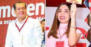 Exhiben a Sergio Gutiérrez Luna y su esposa #DatoProtegido en fiesta VIP de la Fórmula 1