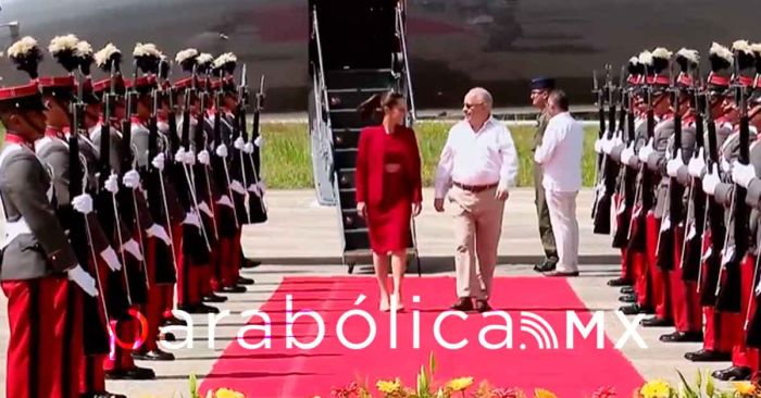 Inicia Sheinbaum gira exprés en Guatemala