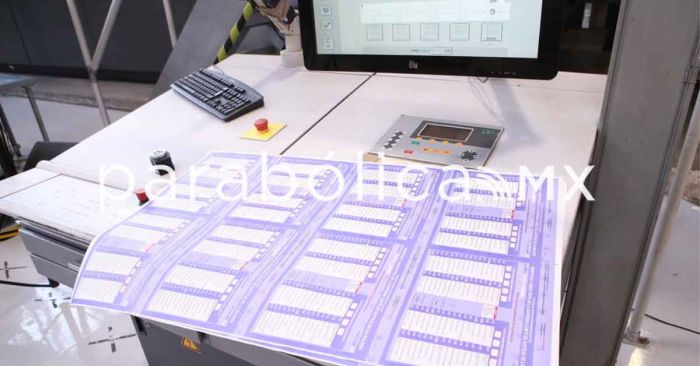 Imprimirá el INE más de 600 millones de boletas para la elección judicial