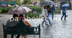 Pronostica PC lluvias ligeras a moderadas este sábado