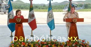 Llegará el Tren Maya a Centroamérica, anuncian Sheinbaum y Arévalo