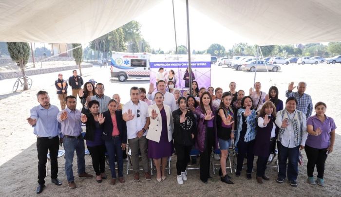 Combate Gobierno municipal de Lupita Cuautle el acoso sexual con &#039;Apropiación Violeta