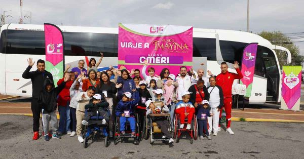 Beneficia DIF Municipal de Puebla a 8 familias con viaje a Mundo Imáyina