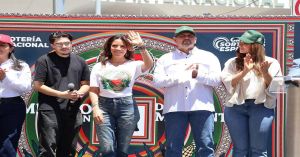 Presenta Lotería Nacional en Ciudad Juárez el Sorteo “México con M de Migrante”