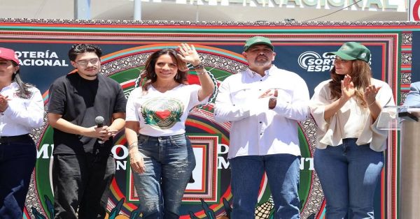 Presenta Lotería Nacional en Ciudad Juárez el Sorteo “México con M de Migrante”