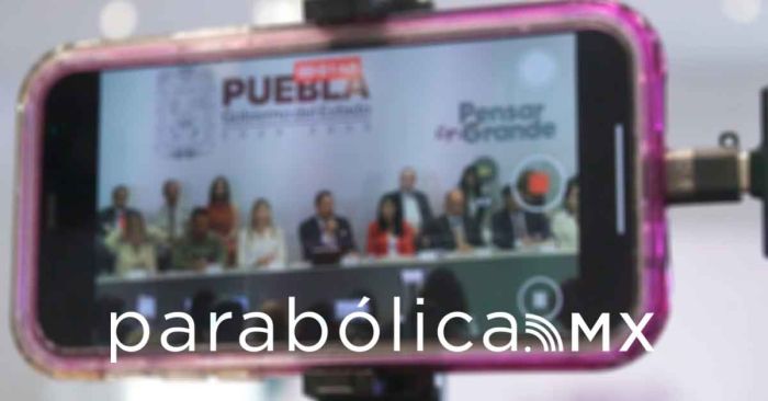 Encabeza Armenta la conferencia matutina estatal