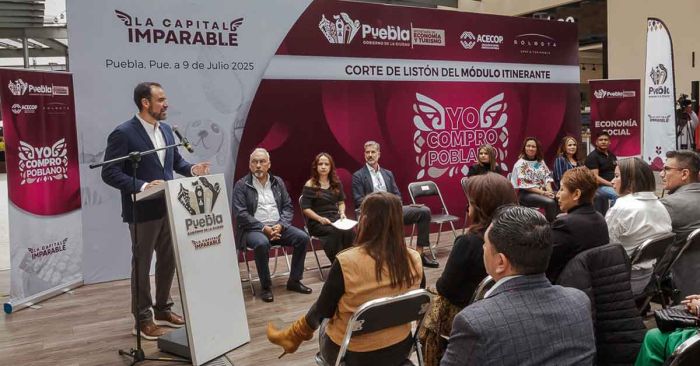 Abren Módulo Itinerante “Yo Compro Poblano&quot; en centros comerciales