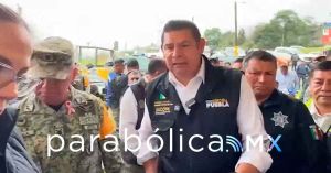 Coordinan Sheinbaum y Armenta apoyo a la población damnificada de la Sierra Norte