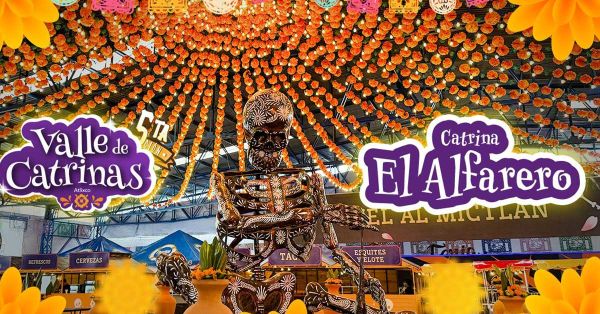 Rinde tributo "La Catrina Alfarero" al arte ancestral e identidad de México