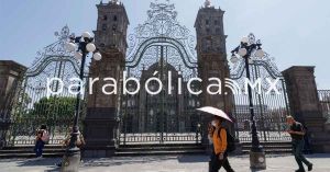 Alistan edificios previo a las marchas por el #8MPuebla