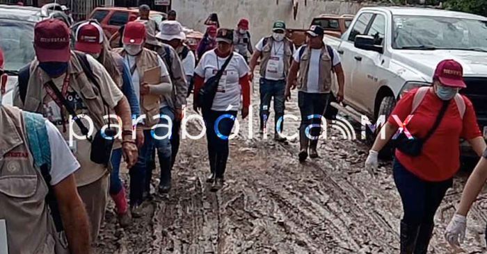 Censa Bienestar más de 4 mil viviendas afectadas por lluvias en 5 entidades