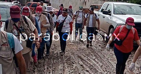 Censa Bienestar m&aacute;s de 4 mil viviendas afectadas por lluvias en 5 entidades