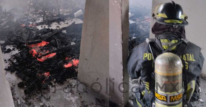 Se incendia vivienda deshabitada en Misiones de San Francisco