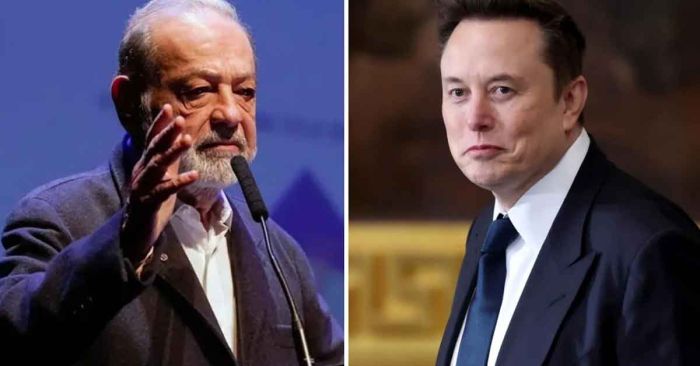 Defiende Sheinbaum a Carlos Slim por acusaciones compartidas por Musk