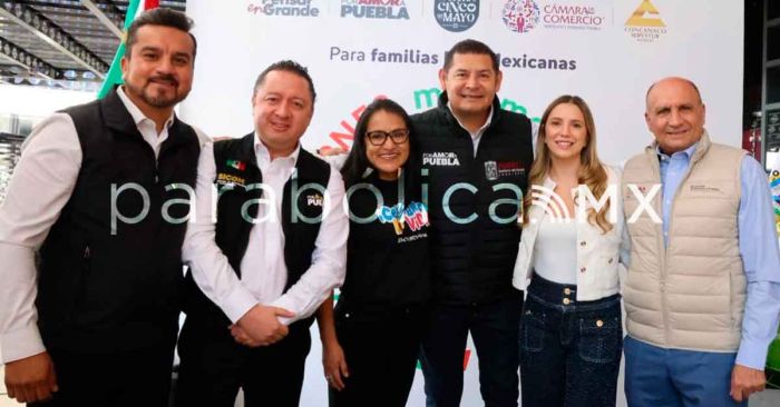 Se impulsan en Puebla productos poblanos, destaca Armenta en la ma&ntilde;anera de Sheinbaum