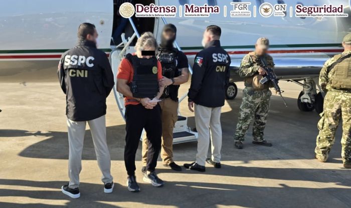 Trasladan a Hernán Bermúdez Requena a México, confirma Harfuch