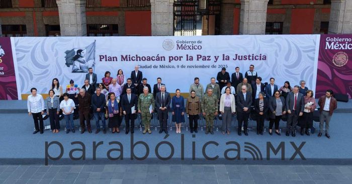 Presenta Claudia Sheinbaum 12 ejes del Plan Michoac&aacute;n