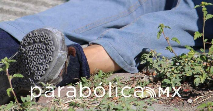 Muere hombre alcoholizado en calles de  Totimehuacan