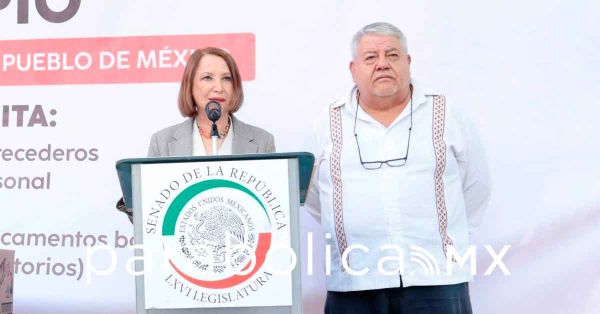 Instalan en el Senado de la Rep&uacute;blica Centro de Acopio para apoyar a damnificados lluvias