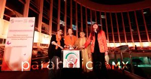 Iluminan el Senado con motivo del “Día Internacional de la Eliminación de la Violencia contra las Mujeres”