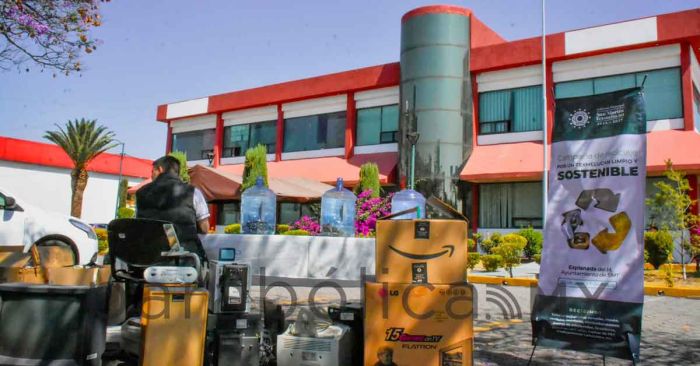 Recolectan más de 10 toneladas de basura en Texmelucan